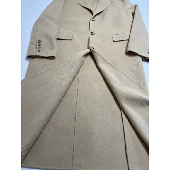 Nanushka Veda Wool Blend Coat in Beige - Picture 5 of 7